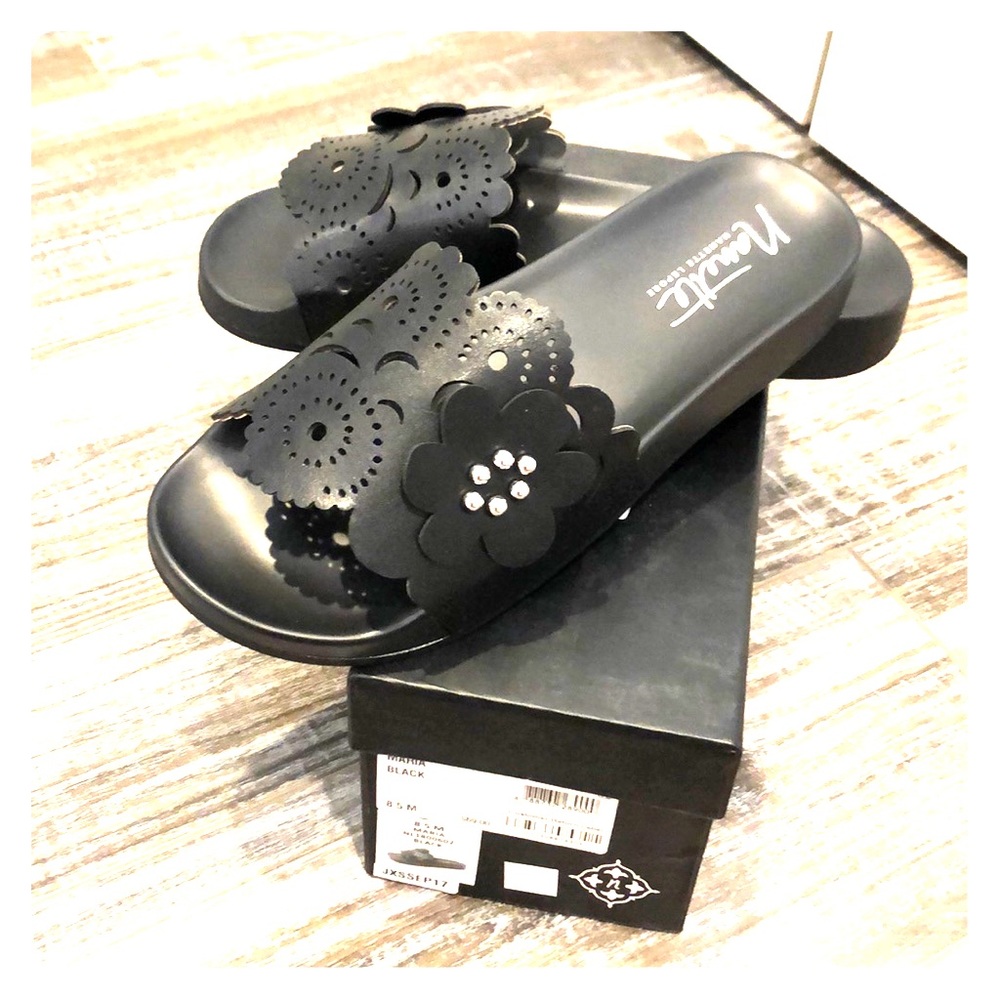 Nanette Lepore Slides, size 8.5. New never worn